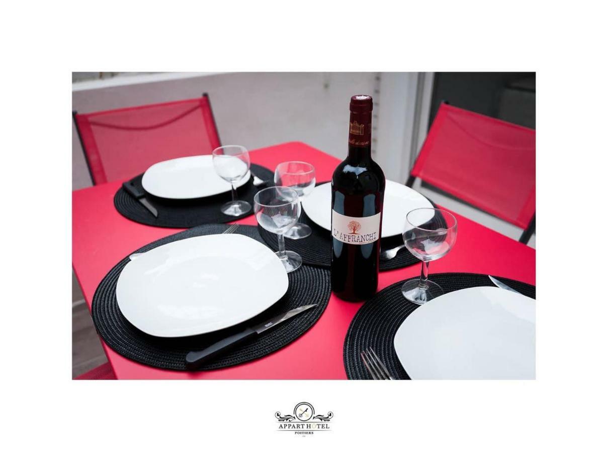 La Suite T2 40M2 Avec Terrasse 1Ch-4Pers Appart Hotel Poitiers Exterior photo